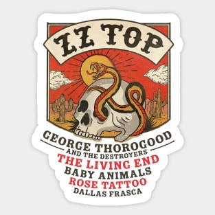 Red Hot Summer Tour Australia Sticker